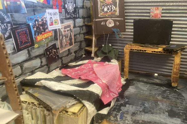 Converted Garage- Charity Chapman, Mixed media