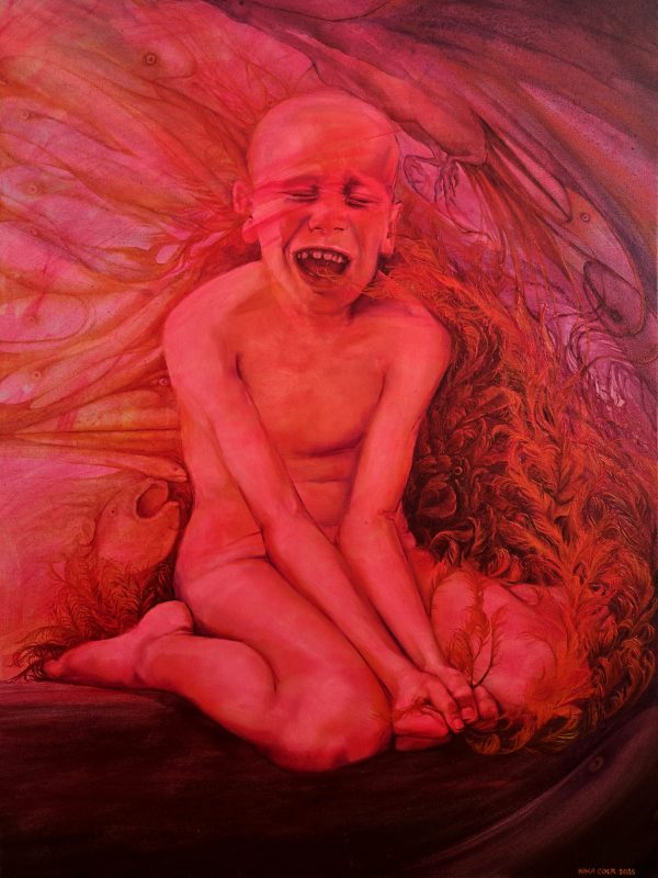 Phsychosensorial Surrender_3Nina Cook,oil on canvas, 1000x750mm