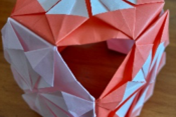 Tea LIght Holder origami